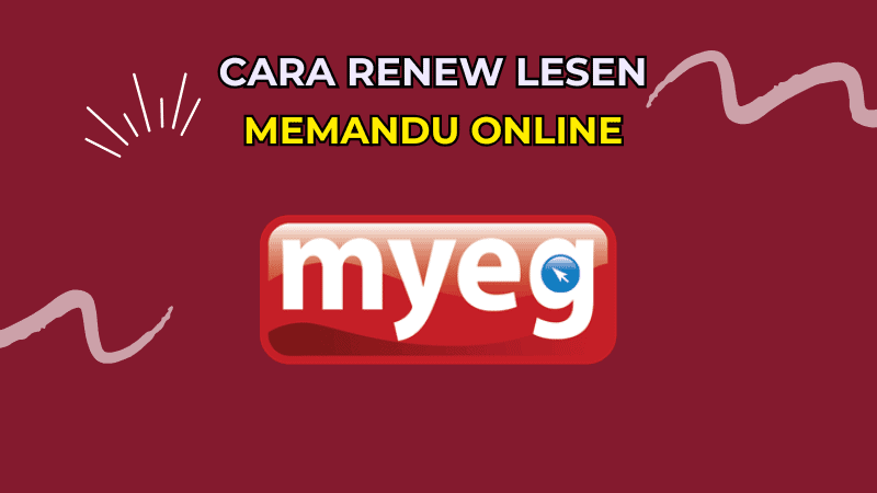 cara renew lesen memandu online